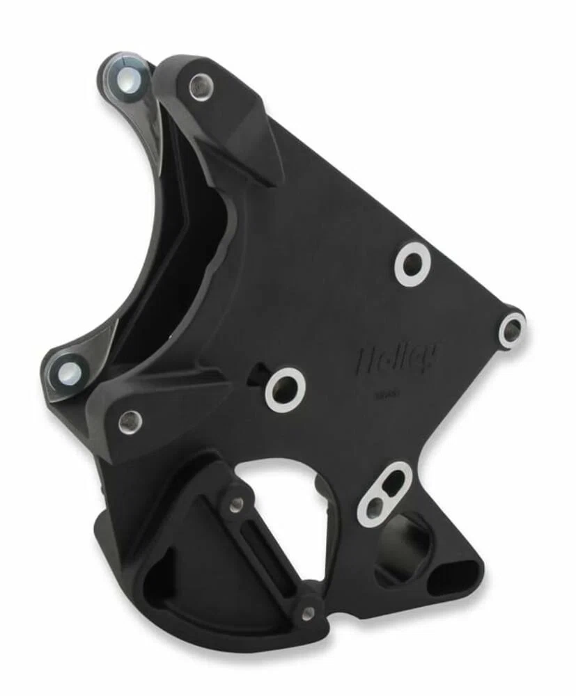 LS_LT Accessory Drive Bracket Passengers & Drivers Side Brackets Black 20-132BK